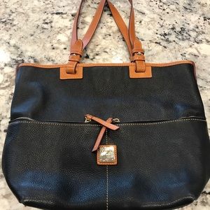 Dooney & Bourke Pebble Grain Convertible Shopper